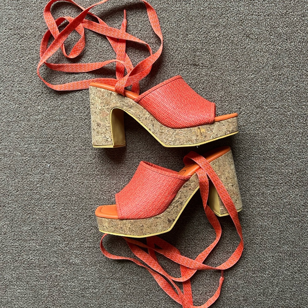 Matisse Magnolia Tie Up Heels